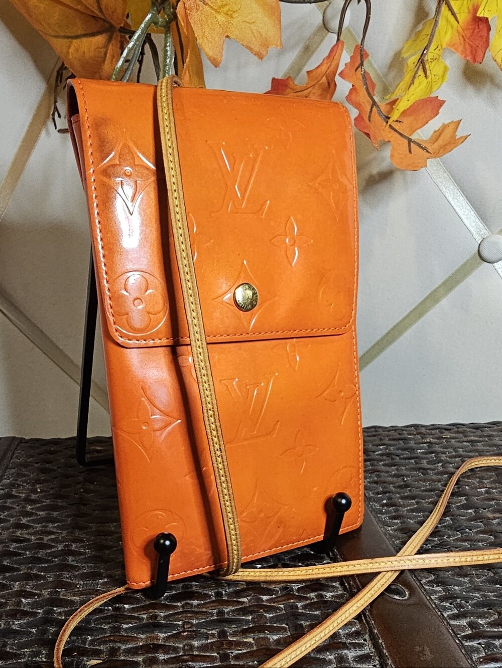 Louis Vuitton Monogram Vernis Walker Wallet
